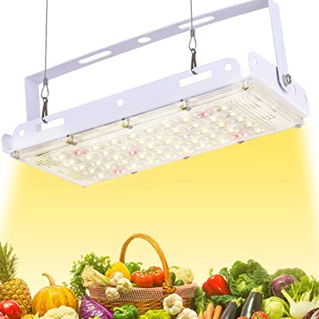 LED Grow Lights, Full Spectrum Panel Grow Lamp with LM301H & 3500K & Red LED Plant Lights for Indoor Plants,Micro Greens,Clones,Succulents,Seedlings