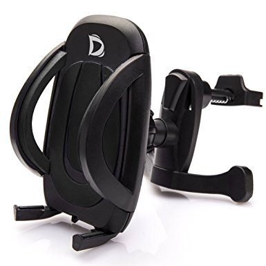 Cell phone Car Mount Holder,Kimitech Air vent universal phone cradle compatible with iPhone 7 7plus 6s 6splus 6 6Plus 5S 5C 4s Samsung Galaxy S3 S4 S5 S6 (black)
