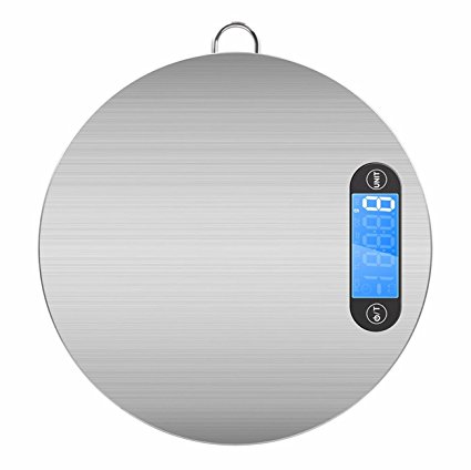 Digital Scales,High Precision Stainless Steel Kitchen Scale, Multifunctional Scales,Weighing Sacles With LCD Display,Accurate Gram, Slim Design, for Home, Kitchen