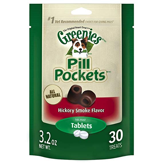 GREENIES PILL POCKETS Hickory Smoke Flavor Treats for Dogs