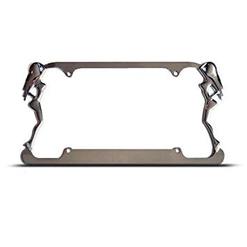 Sexy Girl Girls Lady Ladies Metal License Plate Frame Tag Holder