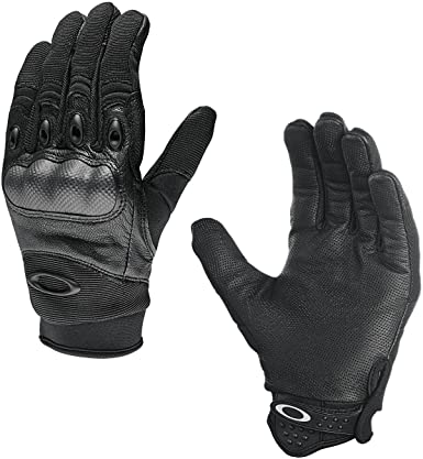 Oakley Mens Factory Pilot Glove, Black, Large