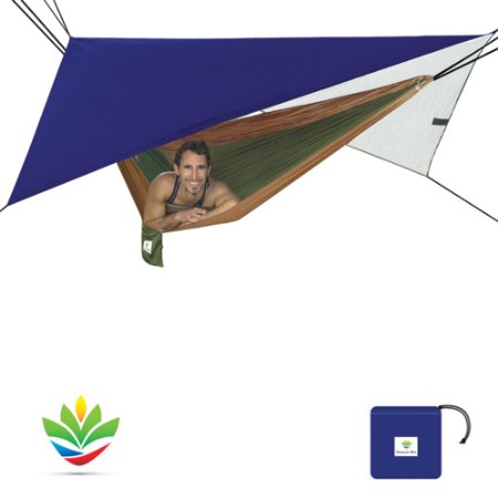 Hammock Bliss All Purpose Waterproof Shelter - Stay Dry In Your Hammock In Rainy Conditions, Block Out The Sun Or Protect Your Gear From The Elements