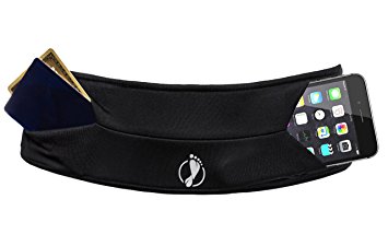 Running Belt Flash for iPhone 6, 6s, 6s Plus. Zero Bounce, Adjustable, Water Resistant, Exercise Belt, Fuel, Stylish Sports Waist Fanny Pack! Flip for the Most Comfort & Security of Its Class!
