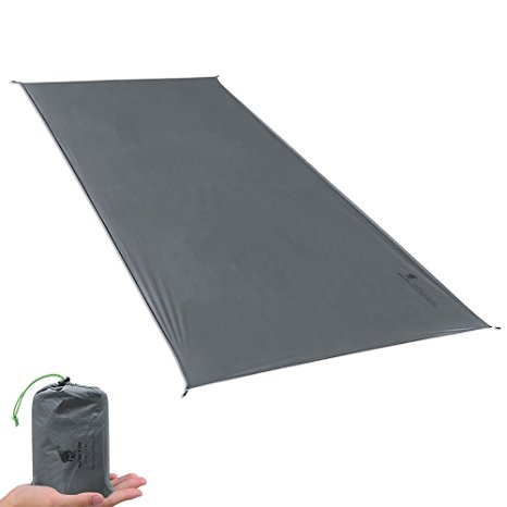 GEERTOP 1-4 person Ultralight Waterproof Tent Tarp Footprint Ground Sheet Mat, For Camping, Hiking, Picnic