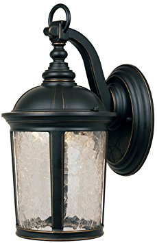 Designers Fountain LED21321-ABP Winston Wall Lanterns, Aged Bronze Patina