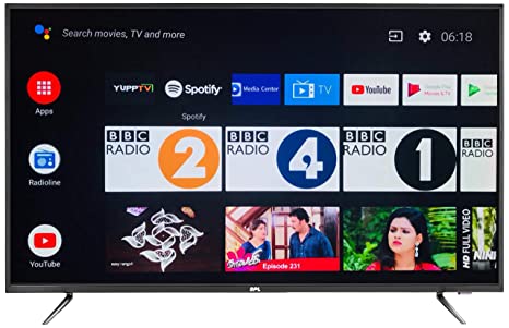 BPL 123 cm (49 inches) 4K Ultra HD Official Android LED Smart TV T49AU26A (Black)