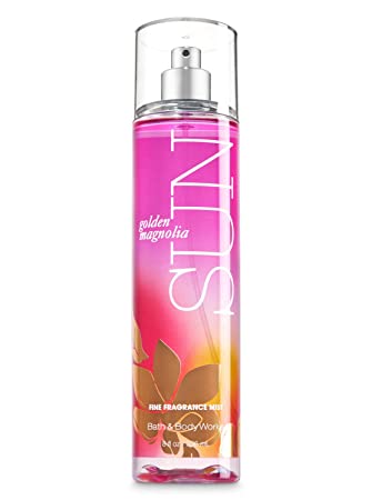 Bath & Body Works Golden Magnolia SUN Fine Fragrance Mist 8 Fl Oz / 236 Ml