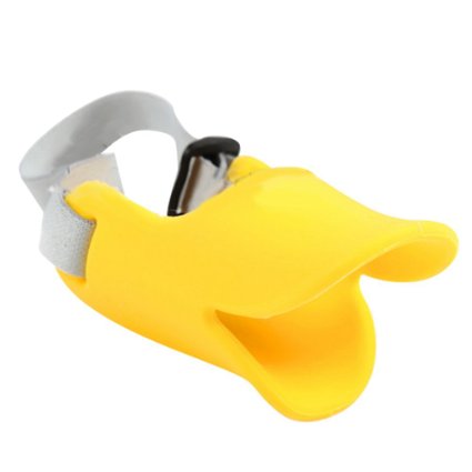 NACOCO Anti Bite Duck Mouth Shape Dog Mouth Covers Anti-called Muzzle Masks Pet Mouth Set Bite-proof silicone material