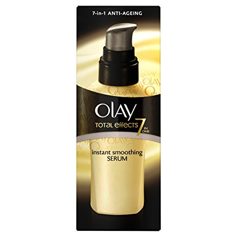 Olay Total Effects 7-in-1 Anti-Ageing Instant Smoothing Serum, 50 ml