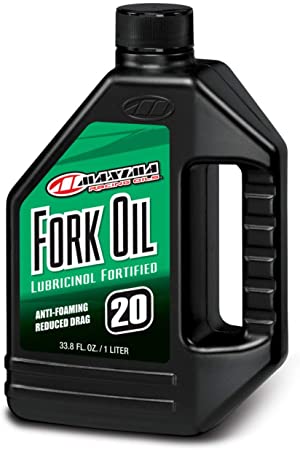 Maxima 57901 20WT Standard Hydraulic Fork Oil - 1 Liter Bottle