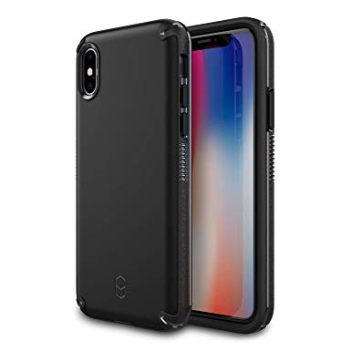 Patchworks Level Arc Case in Black Compatible for Apple iPhone Xs Case and iPhone X Case