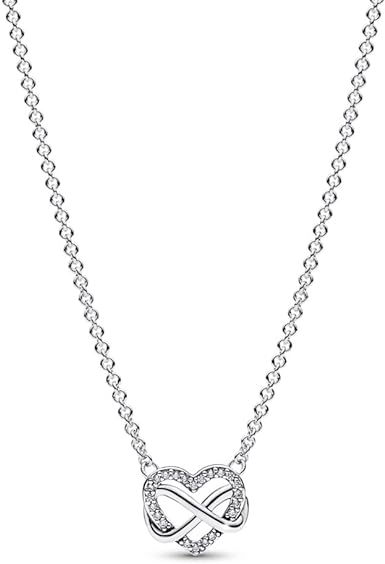 Pandora Moments Necklace 392666C01-50 woman heart