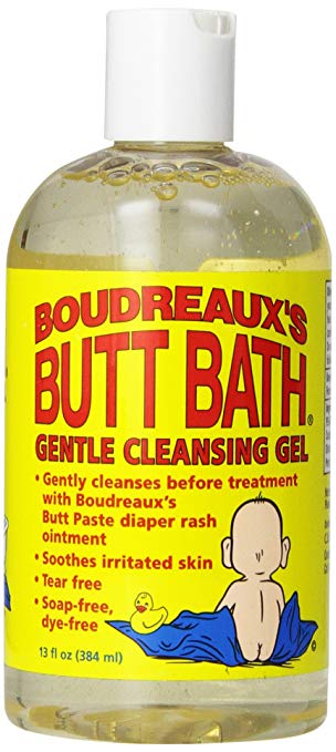 Boudreaux's Butt Bath Gentle Cleansing Gel, 13 Ounce