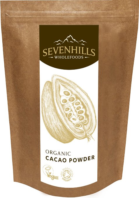 Sevenhills Wholefoods Organic Cacao  Cocoa Powder 500g Soil Association certified organic