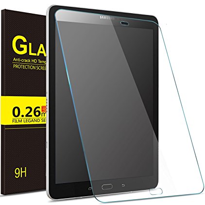 IVSO Samsung Galaxy Tab S3 9.7 Tempered-Glass Screen Protector with [Crystal Clearity] [Scratch-Resistant] [No-Bubble Easy Installation] for Samsung Galaxy Tab S3 SM-T820N/825N 9.7" Tablet (1pcs)