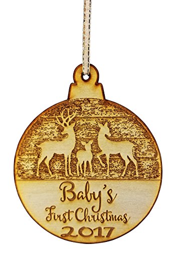 Baby's First Christmas 2017 Christmas Ornament