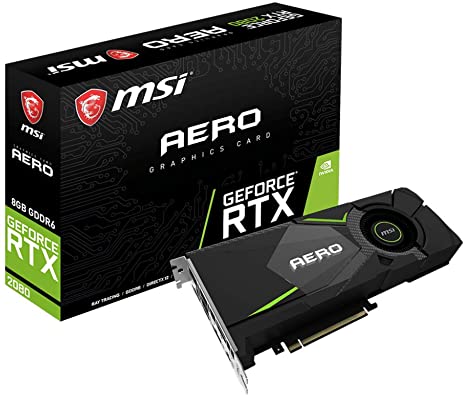 MSI GeForce RTX 2080 AERO 8G, Black