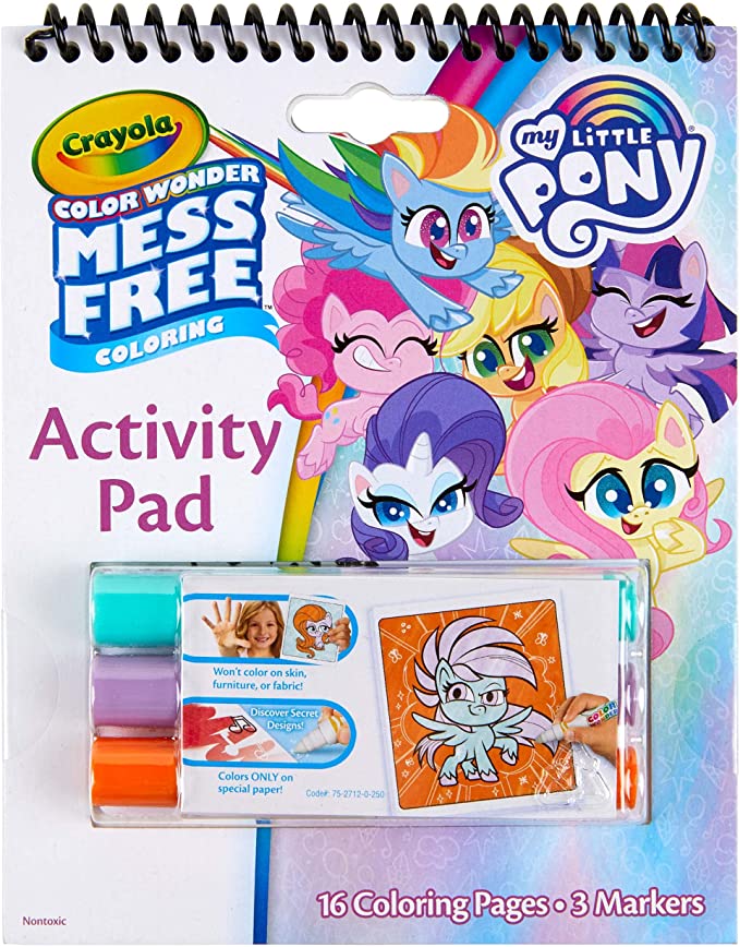 Crayola My Little Pony Color Wonder Activity Pad, Mess Free Coloring, Gift for Kids