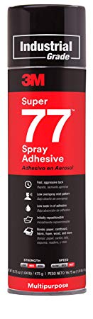 3M Super 77 multipurpose Lowmist Adhesive Spray, 24 Fl-Ounce