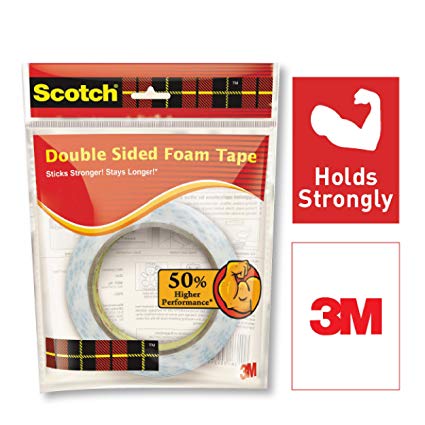 Scotch Double Foam Tape, 24 mm x 3 m