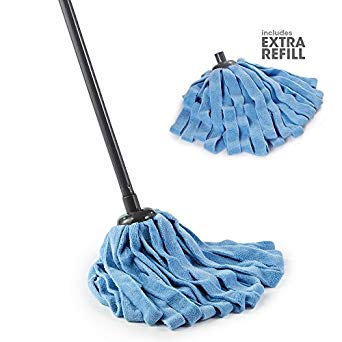 O-Cedar Microfiber Cloth Mop (Microfiber Cloth Mop 1 Extra Refill, Pack - 1)