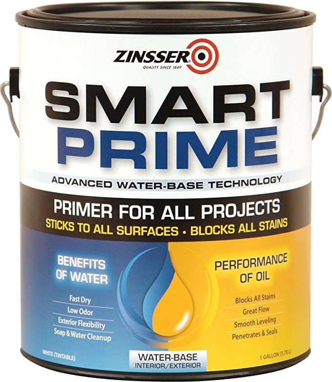 Rust-Oleum Corporation 249727 Zinsser Primer, 1-Quart, White