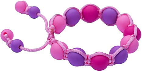 Munchables Adjustable Sensory Chew Bracelet (Pinks)