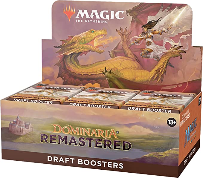 Magic: The Gathering Dominaria Remastered Draft Booster Box | 36 Packs (540 Magic Cards)