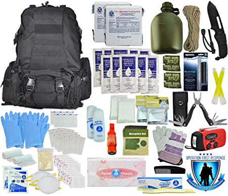 Tactical 365 Operation First Response Stage Three 3 Day 2 Person Bug Out Survival Bag ( Stage 3 Kit)