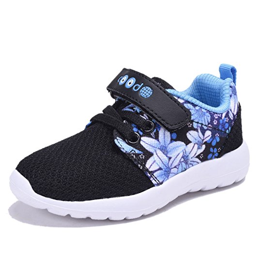 COODO Toddler Kid's Lightweight Sneakers Boys and Girls Cute Casual Running Shoes