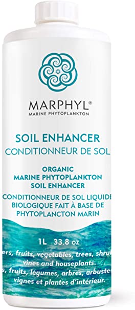 Marine Phytoplankton (Micro Seaweed) Liquid Organic Fertilizer/Soil Enhancer 16.9 oz, 33.8 oz & 1.05 gal from Vancouver Island, Canada