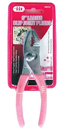 IIT 88020 Ladies Pink 6-Inch Slip Joint Pliers