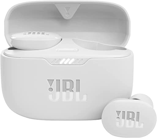 JBL Tune 130NC - True Wireless Noise Cancelling Earbuds, Up to 40 Hours of Battery Life - White