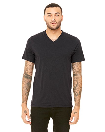 Canvas Men's Triblend V-Neck T-Shirt 3415