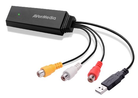 AVerMedia Video Converter, Convert Composite / RCA / AV Signals to HDMI Format Cable Adapeter (ET111)
