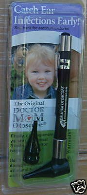 Original Doctor Mom Otoscope, otoscopes - CLAMSHELL kit