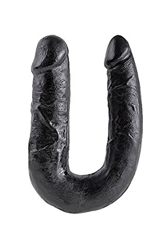 Pipedream King Cock M Double Trouble, Black