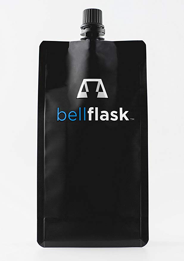 BellFlask - 12 oz. Concealable, Flexible, Amazing, Metal-Free Single Unit Flask
