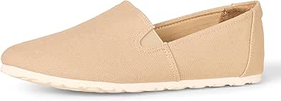 Amazon Essentials Women's Casual Slip-On Canvas Flat