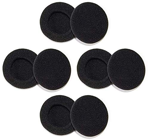 Zotech Foam Ear Pad Headphone Covers (1.6 Inch, 40 mm, 8 Pack)