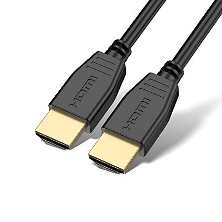 Huaham HDMI Cable 10FT (4K UHD HDMI 2.0 Ready) - Braided Cord - Ultra High Speed 18Gbps - Video 4K 2160p HD 1080p 3D - Xbox Playstation PS3 PS4 PC