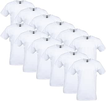 Gildan Unisex Adult Softstyle Cotton T-Shirt, Style G64000, Multipack