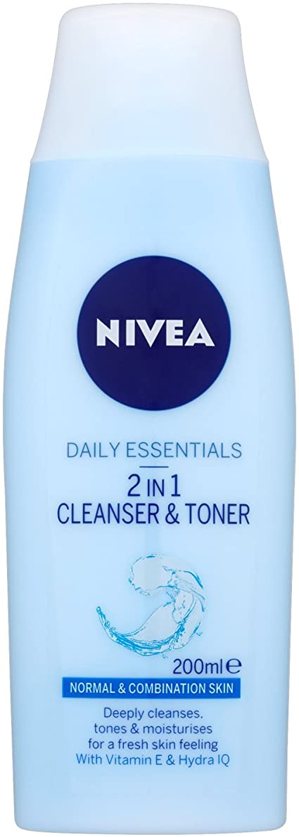 Nivea Visage 2 in 1 Cleanser & Toner 200ml