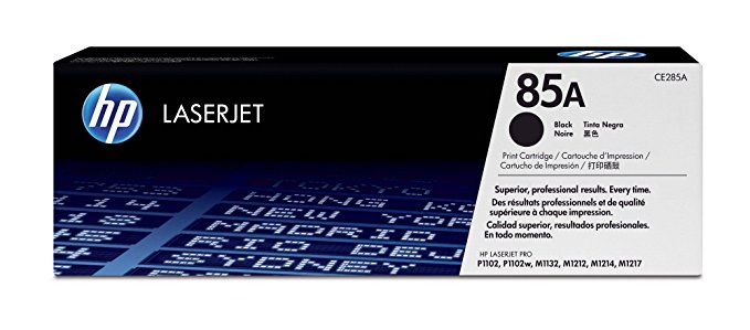 HP 85A (CE285A) Black Original LaserJet Toner Cartridge For HP LaserJet Pro P1102, P1102w, M1212, M1217