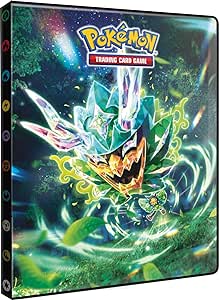 Ultra Pro - Asmodee - Pokémon - Ecarlate et Violet Mascarade Crépusculaire (EV06) : Cahier Range-Cartes Pokémon - Capacité : 252 Cartes - Jeux de société - Accessoire pour Cartes à Collectionner