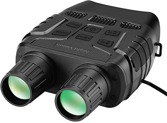 BOBLOV Night Vision Binoculars 300 Yards Digital Binoculars Night Vision Infrared Photos 720P Videos Camera Playback with 2.3 inch Screen