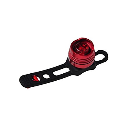 Bike Light: Rear Tail Back Red Bicycle Waterproof LED Night Micro 3 Modes Super Cool Bright Glow Safety Lighting Helmet Backlamp Mountain Riding Cycling Sleek And Rugged No Tools Needed Easy To Mount