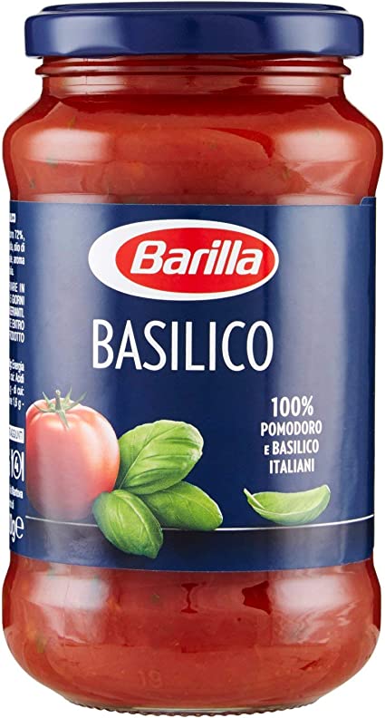 Barilla Sugo al Pomodoro e Basilico Salsa Pronta, senza Glutine, 400g