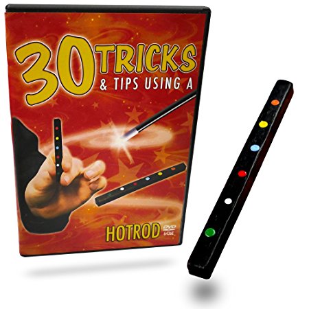 Magic Makers - 30 Tricks & Tips with a HotRod - Includes a Magic HotRod